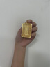 星卡龍金包銀龍牌吊墜足金足銀999金店爆款大氣老板黃金方牌平安送老公 龍牌吊墜-贈黑繩 包金4克-總重約40克 曬單實拍圖