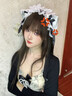 UOSU洛麗塔貓耳朵發(fā)箍女cos漫展Lolita發(fā)帶女仆發(fā)飾獸耳甜妹發(fā)夾發(fā)飾 cos貓耳朵發(fā)箍【黑色】 曬單實(shí)拍圖