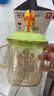 babycare兒童牛奶杯1-3歲-6歲寶寶喝奶瓶PPSU直飲泡奶吸管水杯-滿(mǎn)杯330ml 曬單實(shí)拍圖