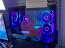 愛國者（aigo）極光Z13 PRO 黑色反葉 ARGB 5v3針主板同步 電腦機箱風扇12CM/PWM溫控調(diào)節(jié)/無限鏡 曬單實拍圖