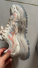 FILA FUSION斐樂(lè)潮牌女鞋BIANCO厚底潮鞋硬糖鞋跑步鞋 香草冰白/珍珠粉-VA 38 曬單實(shí)拍圖