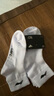 李寧（LI-NING）襪子運(yùn)動(dòng)襪（3雙）夏季跑步羽毛球襪男女防臭吸汗生活襪籃球襪 曬單實(shí)拍圖