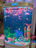 美之海送貨入戶美之海歐式雙圓形魚(yú)缸水族箱80生態(tài)1米大型中型落地家用 歐式 80*50*138cm 曬單實(shí)拍圖
