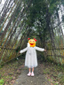 巴拉巴拉童裝女童新中式連衣裙秋裝兒童連衣裙網(wǎng)紗A字裙 白色調(diào)00311 130 cm 曬單實(shí)拍圖