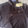 暇步士（XBS）純棉男刺繡夏季翻領(lǐng)商務(wù)休閑polo衫男裝半袖上衣款 黑色 XL 曬單實(shí)拍圖