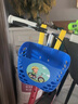 適用優(yōu)貝兒兒童自行車(chē)車(chē)筐前筐童車(chē)塑料車(chē)籃子滑板車(chē)平衡車(chē)筐 加厚款-深藍色 送配件+扎帶+貼紙 曬單實(shí)拍圖