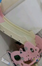 乖乖熊兒童滑滑梯室內 家用小型寶寶滑梯折疊0-2歲幼稚園小孩玩具游樂(lè )園 萌萌龍（粉） 曬單實(shí)拍圖