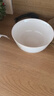 高顏值家用銀杏時(shí)光米飯碗大面碗陶瓷餐具家用新骨瓷陶瓷碗 銀杏時(shí)光 4.5英寸2碗2白勺 曬單實(shí)拍圖