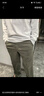 杰克·瓊斯（JACK&JONES）25年男裝秋季休閑褲男百搭松緊腰商務(wù)長(zhǎng)褲萊賽爾親膚品牌褲子男士 C47石灰色 33 180 曬單實(shí)拍圖