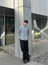 哈吉斯（HAZZYS）男裝 春秋款商務(wù)休閑男襯衣凈色簡(jiǎn)約長(zhǎng)袖襯衫男ASCZK1BCF10 深綠色DG XL （180/100A 50） 曬單實(shí)拍圖