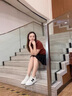 CAMILA KSENIA休閑鞋女款2025新款春夏透氣厚底板鞋運動(dòng)小白鞋子 黑色 37 曬單實(shí)拍圖