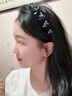 LANSILL巴黎王妃發(fā)箍女2025新款高級感水鉆麻花辮發(fā)卡時尚洋氣高顱頂頭箍 F3425巴黎王妃星芒發(fā)箍 曬單實拍圖