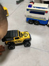 拉迪圖大號(hào)合金吉普兒童小孩盧比肯敞篷越野JEEP汽車模型男孩禮物玩具車 1:24木馬人盧比肯(大輪)-升級(jí)黃色【送公仔】 吉普車 曬單實(shí)拍圖