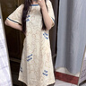 睡裙女夏季薄款冰絲短袖甜美連衣裙2025年新款卡通網(wǎng)紅風(fēng)家居服 抱抱熊 L 【推薦100-120斤】2碼 曬單實(shí)拍圖