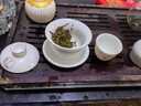 豹霖德化羊脂玉茶具功夫套裝中式輕奢茶盞茶杯辦公室白瓷茶壺蓋碗套組 石盤(pán)+10頭羊脂玉-蓋碗-中式窗花 無(wú)規(guī)格 曬單實(shí)拍圖