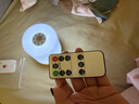 小米（MI）室護眼小夜燈床頭燈充電觸摸感應(yīng)拍拍燈喂奶燈氛圍燈 小夜燈-充電遙控款三色溫 曬單實拍圖