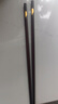胖東萊品質(zhì)【高檔竹木筷】環(huán)保筷子好寓意家用防霉防滑網(wǎng)紅高顏值 年年有余24.1cm筷子家用5雙 曬單實拍圖