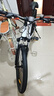 喜德盛（xds）山地車黑客380避震前叉21速變速鋁合金車架 白/黑色17 曬單實(shí)拍圖