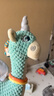 jollybaby嬰兒玩具掛件床鈴搖鈴安全座椅1歲寶寶安撫玩具 淺湖藍(lán)獨角獸掛件 曬單實拍圖