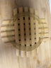 施錦蒸饅頭篦子純手工竹制蒸鍋架子蒸墊蒸肉蒸蛋:蒸菜:蒸魚(yú)酒店蒸籠 直徑25 25cm 曬單實(shí)拍圖