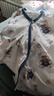 G.DUCKKIDS嬰兒連體衣夏季純棉新生男女衣服薄款短袖夏裝包屁衣寶寶三角哈衣 小熊 66cm 曬單實(shí)拍圖