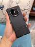 華為原裝MateX5手機殼多向支架素皮保護套折疊屏典藏版防摔商務(wù)原廠(chǎng) Mate X5原裝支架后殼【黑色】 曬單實(shí)拍圖
