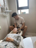 盟石孕婦洗頭躺椅兒童寶寶小孩洗頭神器家用可折疊大人成人洗頭床 全套-奶咖棕【PU+洗頭盆+排水管 曬單實(shí)拍圖