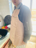 光多拉防水圍裙廚房防油污家用做飯無(wú)袖工作服男士女士通用家務(wù)清潔粉色 曬單實(shí)拍圖