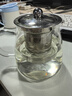 京東京造 茶壺 耐高溫玻璃泡茶煮茶具飄逸杯電陶爐燒水壺650ml 曬單實(shí)拍圖