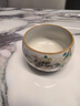 陶羽汝窯茶杯貓咪開片個人家用主人杯創(chuàng)意功夫茶具小茶杯品茗杯喝茶杯 御黃汝窯富貴杯-黃花貓 曬單實拍圖