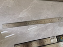 得力（deli）不銹鋼直尺刻度尺公制刻度繪圖鋼尺30cm應(yīng)急常備 曬單實(shí)拍圖