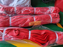 胖豹護衛(wèi)柔性吊裝帶國標(biāo)工業(yè)起重軟吊帶雙頭扣圓套拖車?yán)K 雙扣5噸4米 曬單實拍圖