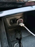 紐曼車載充電器一拖二超級(jí)快充多功能點(diǎn)煙器汽車電源轉(zhuǎn)換器插頭通用 曬單實(shí)拍圖