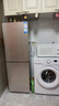 海爾（Haier）冰箱190升兩門(mén)雙門(mén)玻璃面板風(fēng)冷無(wú)霜凈味保鮮節能小戶(hù)型家用電冰箱宿舍租房冷藏冷凍BCD-190WDCO 曬單實(shí)拍圖