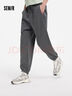 森馬（Semir）【大促福袋】休閑褲男女簡(jiǎn)約百搭長(zhǎng)褲夏季運(yùn)動(dòng)風(fēng)潮流褲子 女-J款中花灰【運(yùn)動(dòng)傘兵褲】 M 曬單實(shí)拍圖