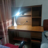 立太（LEADTEK）實木書桌學(xué)習(xí)桌電腦桌書柜書架一體家用小戶型轉(zhuǎn)角桌學(xué)生寫字桌子 【新品沖量】120cm深胡桃色 曬單實拍圖