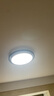 松下（Panasonic）明巡臥室圓燈 黑白邊框 50W 米家 Ra95 曬單實拍圖