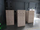 鋼制更衣柜員工柜鐵皮柜儲物柜工廠宿舍車間帶鎖碗柜鞋柜存包柜子 八門更衣柜 旗艦款 曬單實拍圖