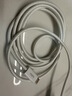 貝爾金（BELKIN）數據線(xiàn)60W快充 Type-C充電線(xiàn) PD快充 蘋(píng)果筆記本電腦充電 ipad充電 1.5米編織線(xiàn) 白色 CAB018 曬單實(shí)拍圖