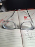 萬(wàn)新近視眼鏡超輕商務(wù)眼鏡框男防藍光眼鏡可配度數定制散光配鏡TK2 9051黑銀 配萬(wàn)新1.67MR-7超薄非球面鏡片 曬單實(shí)拍圖