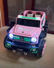 君玪奔馳大g兒童電動車奔馳大g電動車四輪汽車越野車遙控車兒童電動車 標(biāo)配粉+遙控藍(lán)牙+音樂燈光+皮軟 四驅(qū)動 曬單實拍圖