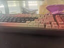 狼途LT95無(wú)線(xiàn)客制化機械鍵盤(pán)全鍵熱插拔全鍵無(wú)沖Gasket結構RGB燈效有線(xiàn)藍牙三模液晶彩屏鍵鼠套裝95鍵 夜櫻側刻-翠音軸8000mAh 三模 曬單實(shí)拍圖
