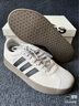 adidas T頭鞋 VL COURT復(fù)古板鞋德訓(xùn)鞋男女阿迪達(dá)斯輕運(yùn)動(dòng) 漢玉白/黑色/樹(shù)脂黃   39 曬單實(shí)拍圖