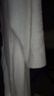 潔麗雅（Grace）抗菌防螨家居浴袍男女式純棉睡袍加長全棉吸水酒店舒適情侶款浴衣 曬單實拍圖