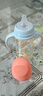 貝親（Pigeon）PPSU雙把手防脹氣奶瓶240ml 叢林小兔 M號(hào)奶嘴 3月+ AA218 曬單實(shí)拍圖