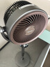 夏普（SHARP)風(fēng)精靈空氣循環(huán)扇電風(fēng)扇落地扇家用臥室大風(fēng)力靜輕音一級(jí)能效凈化甲醛語音電扇PJ-CD537A-H 曬單實(shí)拍圖