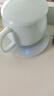憶壺茶（YIHUTEA）保溫底座恒溫杯墊加熱杯墊水杯加熱器茶杯墊溫茶辦公室暖牛奶神器 圓形觸碰款 曬單實(shí)拍圖