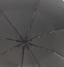 京東京造小黑傘 三折晴雨傘便攜晴雨兩用加固防曬防紫外線遮陽(yáng)傘23寸105cm 曬單實(shí)拍圖