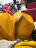 mont·bell雷系列沖鋒衣男款戶外徒步登山防風(fēng)防水單層硬殼夾克外套 1128635 蜂蜜黃/芒果黃 HN/MA XL 曬單實(shí)拍圖