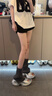 SMILEY【吳宣儀同款】笑臉銀色拖鞋9CM時(shí)尚休閑增高女新款沙灘涼拖厚底 光織銀 增高9CM 37-38 曬單實(shí)拍圖